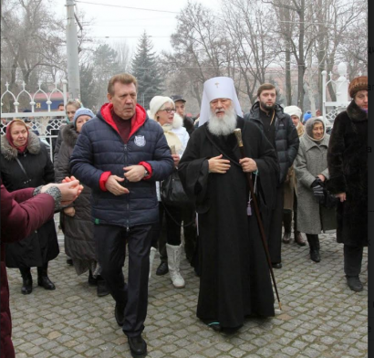 Сергей Кивалов поздравил митрополита Одесского и Измаильского Агафангела с Днем тезоименитства