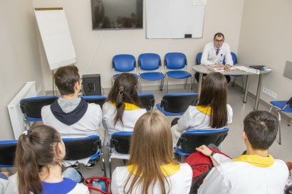 Студенты-медики Международного гуманитарного университета проходят практику в Медицинском доме Odrex