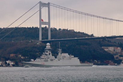 В Черное море вошли три фрегата НАТО