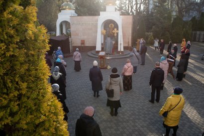 Благовещение Пресвятой Богородицы: у храма Святой Татианы прошло праздничное богослужение