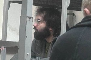 Нестор Несторович Шуфрич в казарме резервной роты 241-й бригады