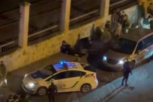 Возле блокпоста в Одессе