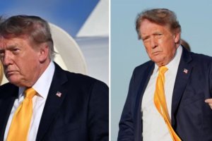 Трамп сменил прическу и цвет волос